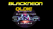 Black Neon Radio Oldie